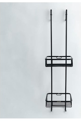 Hüppe 2Li Butler Askılı Şampuanlık Siyah