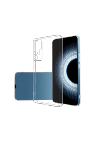 Xiaomi Mi 12t Pro 5g Kılıf Zore Şeffaf İnce Ve Esnek Süper Silikon Kılıf