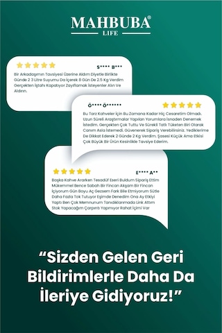 Mahbuba Hindiba Detox Form Kahvesi Glutensiz Kahve 1 Aylık - 60 Kullanım Net 120gr Diğer