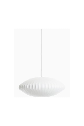 Qdec Japon İpek Avize Elips 60 Cm Beyaz