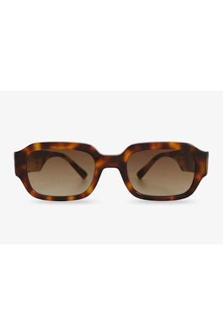 Downey Kahve-kahve Unisex Güneş Gözlüğü Kahverengi
