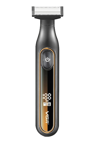 Sones Vgr V-360 5w Usb Dijital Ekranlı Elektrikli T Şekilli Tıraş Makinesi Sarı