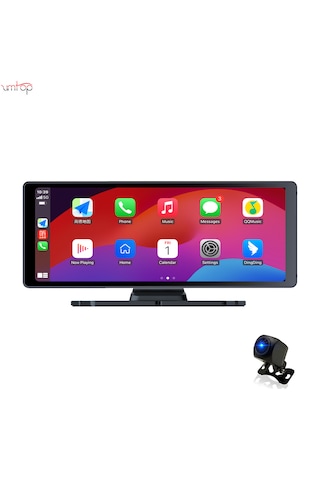 Apple / Android Carplay Araç Multimedya Ekranı, 4k Ön - Arka Kamera, Ips Dokunmatik 10.26'' Ekran 10.2"