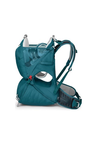 Osprey Poco Slt Unisex Çocuk Taşıyıcı Hafif Katlanabilir - Airscape Destekli - Güneş Korumalı Bebek Kanguru Mavi