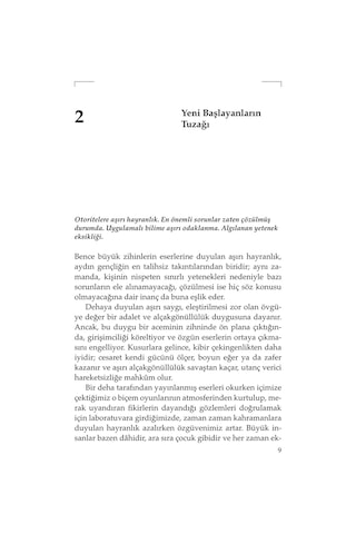 Genç Bir Araştırmacıya Öğütler