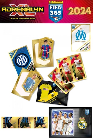 Panini Fifa 365 2024 Futbolcu Stickers Kartları - 4 Paket 20 Stickers