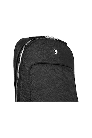 Montblanc Companion Orta Boy Vücut Çantası 222885 Siyah