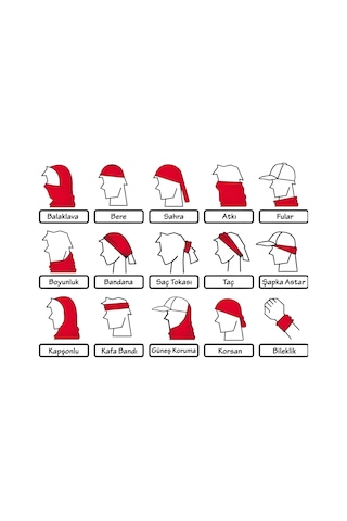 Mavi Boya Desenli Motosiklet Bandana Boyunluk Outdoor Balaklava