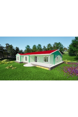 Ballife Prefabrik 166 M2 Standart Prefabrik Konut