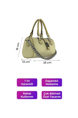 Kriste Bell Kadın Çanta Bej 26456 Bej