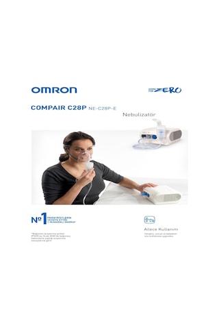 Omron C28p Nebulizatör Etkili İnhalasyon Cihazı +taşıma Çantası Hediye