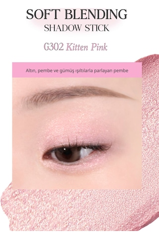 Clio Soft Blending Shadow Stick G302 Kitten Pink