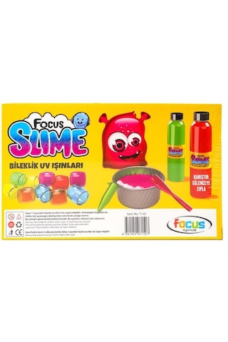 Slime Deney Seti Ve Uv Işınlı Bileklik