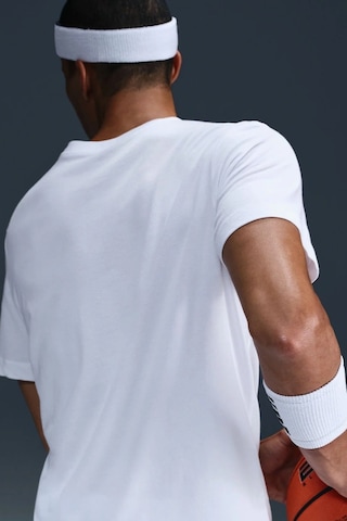 Nike Dri-fıt Tee Oc 3 Graphic White Tshirt Erkek Grafik Baskılı Tişört Beyaz