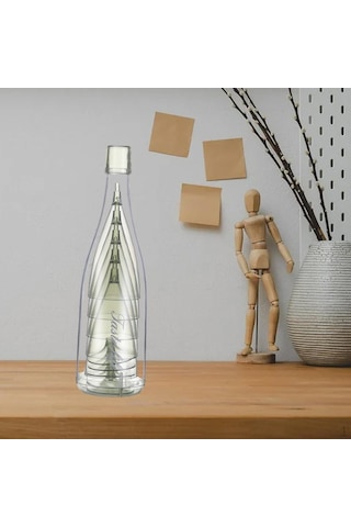 Yeşil Seyahat Şampanya Bardakları İçecek Kokteyli Saklama Şişesi