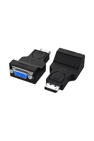 Display Port To Vga Çevirici, Dp To Vga, Display To Vga Görüntü Aktarıcı Çevirici, Dönüştürücü Diğer