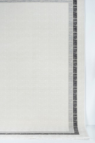 Bambu Tarz Modern Doğal Taban Saçaklı Salon Koridor Mutfak Çocuk Oturma Odası Halı Yolluk 7105gri