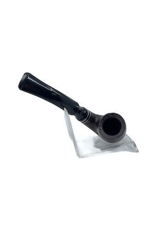 Dapper Bent Apple Briar Gül Kökü 9 Mm Filtreli El Yapımı Pipo - 3070