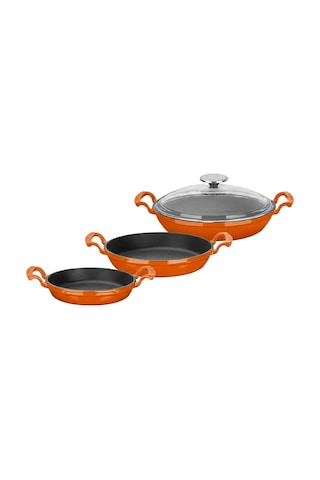 Tr Döküm Sahan Seti 16-20-24 Cm - Profesyonel Lezzet Koleksiyonu Diğer