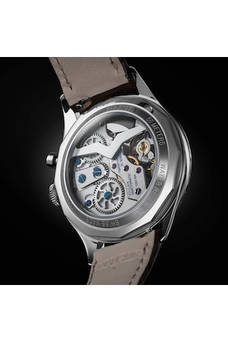 Vulcain Cricket President 36mm Pistachio Green Sapphire Caseback Limitli Üretim Mekanik Alarm Erkek Metalik