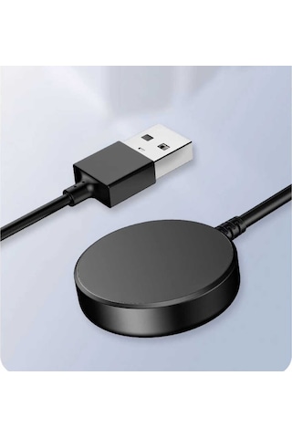 Galaxy Uyumlu Watch 4 40mm Mkst Usb Şarj Kablosu - Siyah