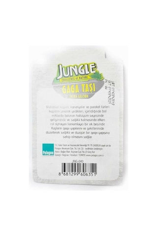 Jungle Kuşlar için Gaga Taşı Yuvarlak