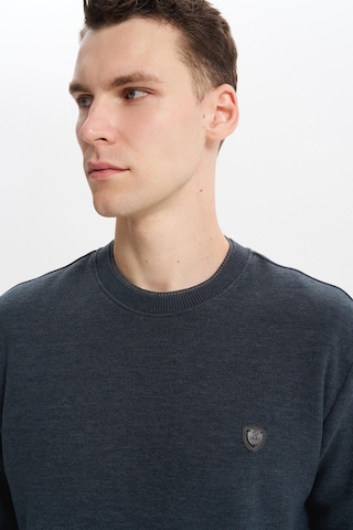 Arma Erkek Regular Fit Örme Selanik Kazak %65 Pamuk %35 Polyester, Karbon Fırçalı, Basic Bisiklet Yaka K30124699002 Gri