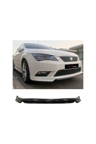 Seat Leon Mk3 Custom Style Ön Ek Abs Plastik 2012 - 2016 Ön