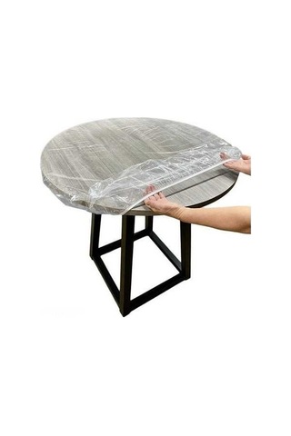 Novahub Şeffaf Pvc Yuvarlak Masa Örtüsü - 72r 57-68 İnç İçin Optimal Kullanım Diğer