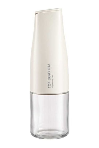 Fortunelane Küçük Mutfak Otomatik Kütle Açık Cam Yağ/soya Sos/sirk Köpürtü Flakonu, Dayanıklı Beyaz, Yağ Tutanmaz Diğer