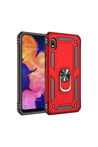 Xiaomi Redmi 7a Kılıf Sert Silikon Yüzüklü Stand Özellikli Kapak