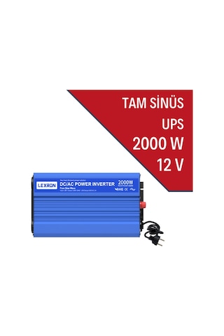 Lexron 2000w-12v Tam Sinüs İnverter Ups Lexron 2000w-12v Tam Sinüs İnverter Ups