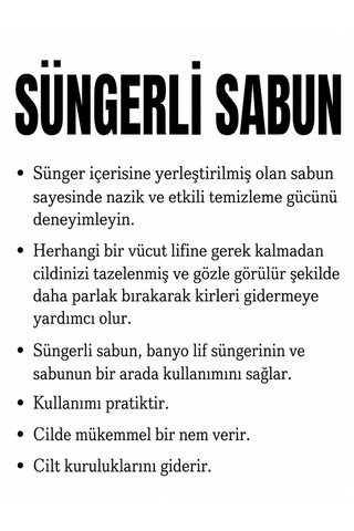 Doğal Handmade Süngerli Sabun, 135 Gr Kollejen