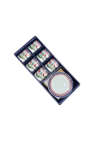 Şener Şnr 101465 Kahve Fincanı Çhini Motifli 6'lı