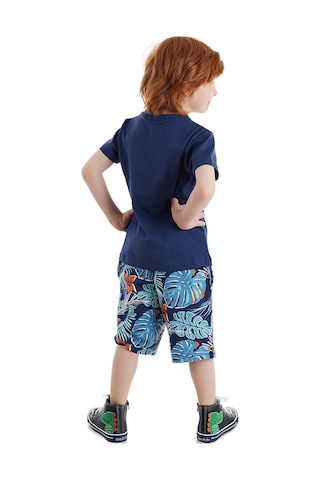 Surfer Croco Erkek Çocuk T-shirt Şort Takım