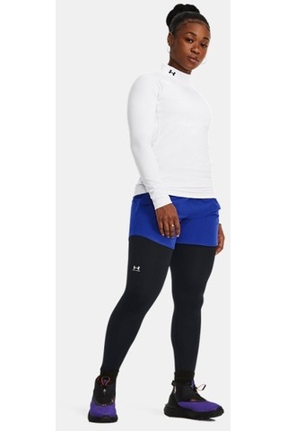 Kadın Ua Authentics Tayt 1368700-001 Siyah - Beyaz