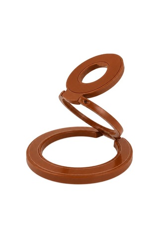 Zore Paris M102 Magnetik Ring Standlı Telefon Tutucu Turuncu