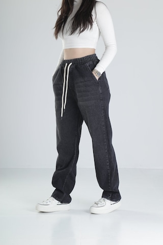 Cocopelli Siyah Baggy Kot Pantolon Coc1972 Siyah
