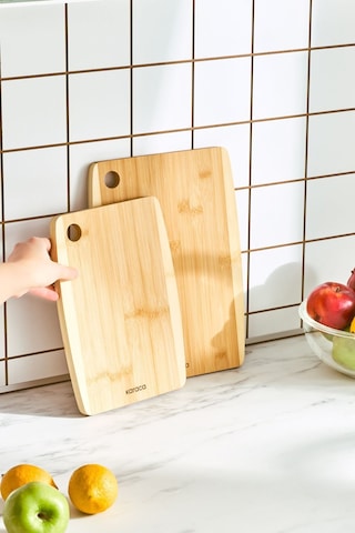 Karaca Delphın Bamboo 2'li Pro Kesme Tahtası