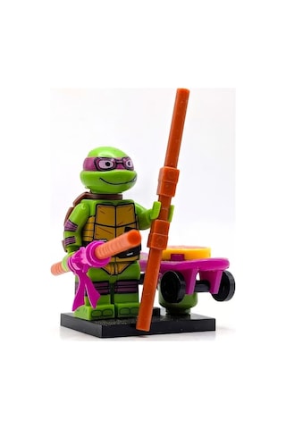 Cartoon Mini Figür Ninja Donatello A