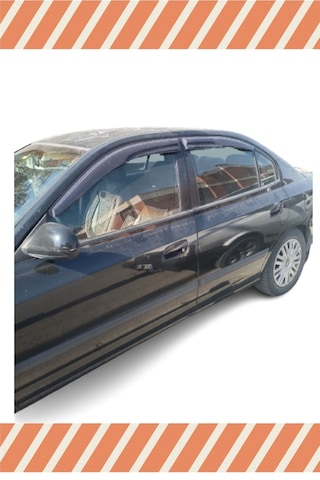 Hyundai Elantra 2002-2007 Modellerine Özel 4'lü Mügen Tip Cam Rüzgarlığı