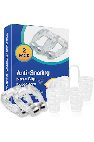 snoring Horlama Burun Klipsi Silikon