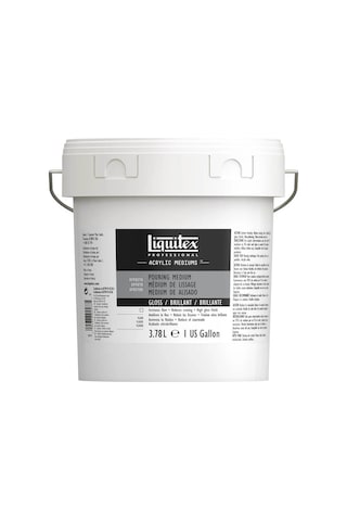 Liquitex Professional Pouring Medium Akrilik Dökme Medyumu 3.78 Litre 0001 Beyaz