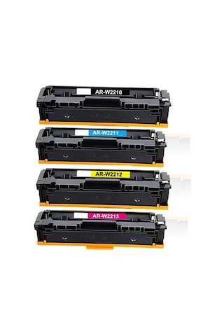 Hp 207X-W2210X-11X-12X-13X Çipsiz Uyumlu Toner Seti-M282Nw
