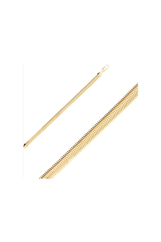 Balıksırtı Modeli Bileklik 6mm Altın