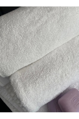 Otel Tipi 10 Adet El Havlusu 50x90 200 Gr. Beyaz