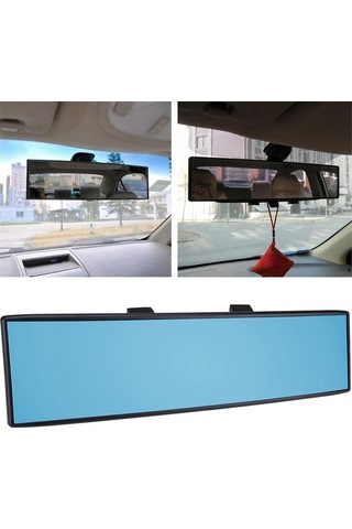 Besthome1 Universal Araç İçi Parlama Önleyici Suntek 11.8 300mm Mavi