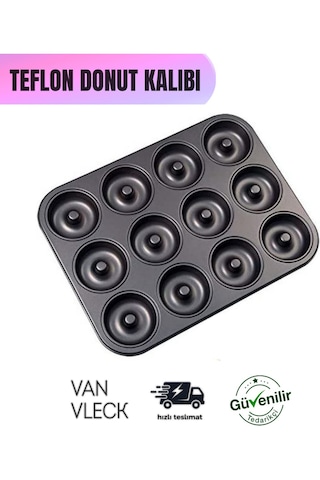 Kek Kalibi Yanmaz Yapismaz Siyah Mat