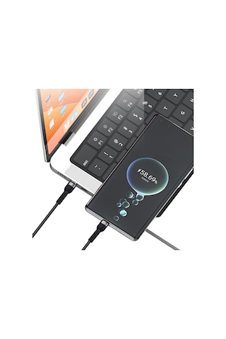 Recci RTC-T16 Apple iPhone Uyumlu Pd Şarj Kablo 2 İn 1 65w Pd Hızlı Şarj Lightning/type-c To Type-c Pd Kablo 1.2m