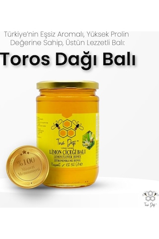 Toros Dağı Limon Çiçeği Balı 860 G